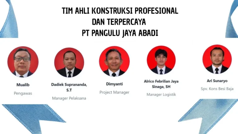 tim ahli konstruksi profesional